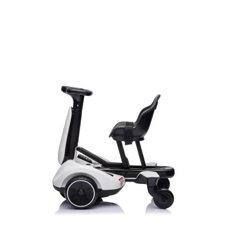 Mini RC Kart Toy for Toddlers – 6V Electric Ride-On Car with Adjustable Seat, Safe for Ages 3-6