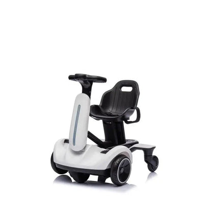 Mini RC Kart Toy for Toddlers – 6V Electric Ride-On Car with Adjustable Seat, Safe for Ages 3-6